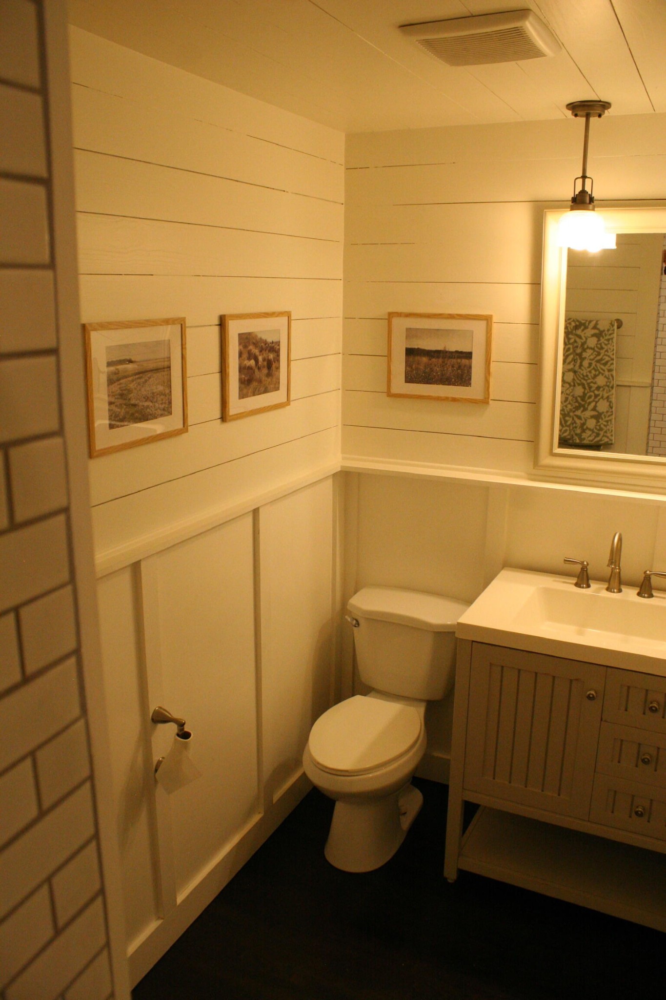 264 Ball Park Road Sewanee, TN 37375 - Photo 34 of 67 a bathroom with a toilet a sink and mirror