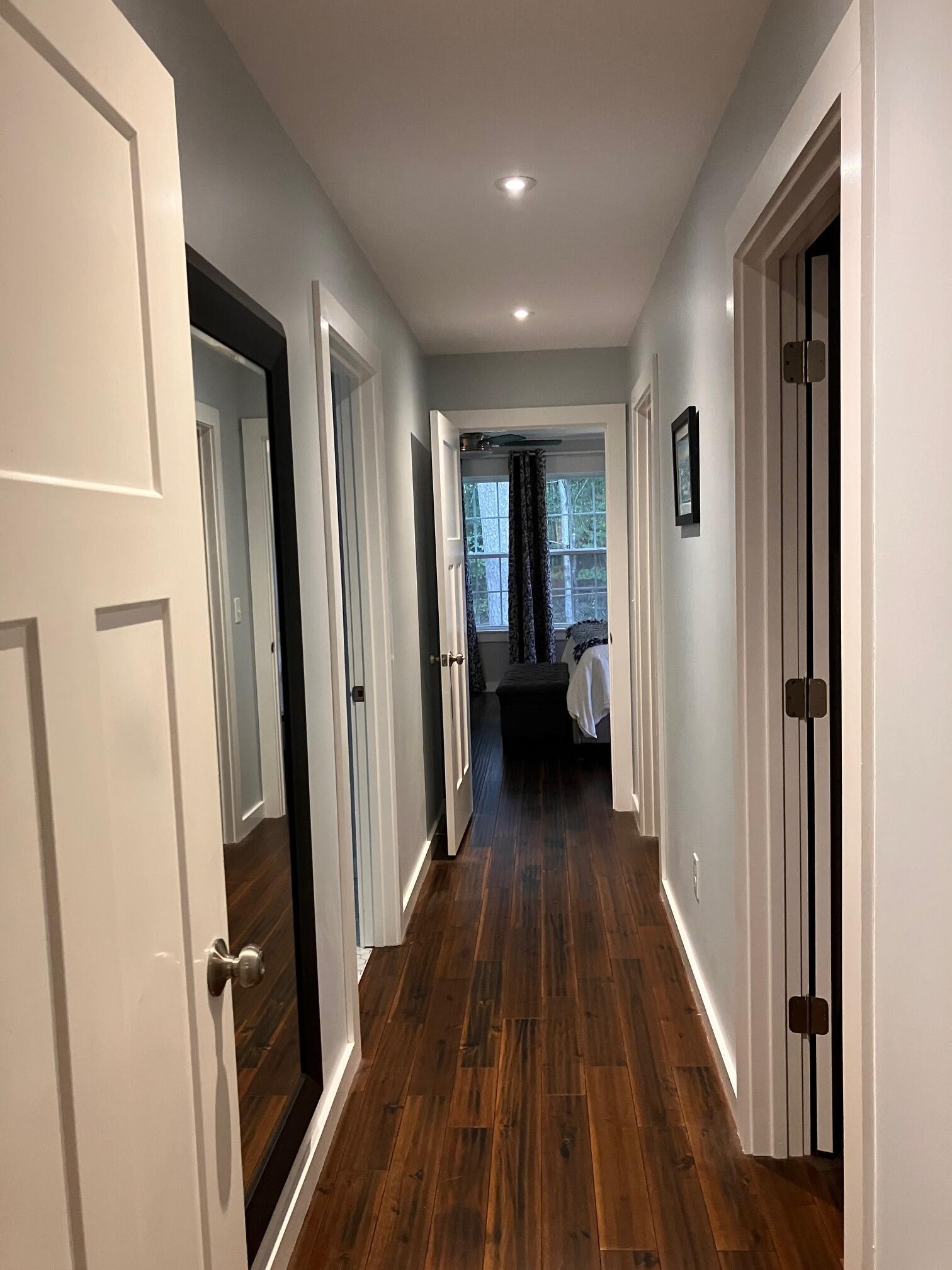 264 Ball Park Road Sewanee, TN 37375 - Photo 40 of 67 a view of a hallway with wooden floor and furniture