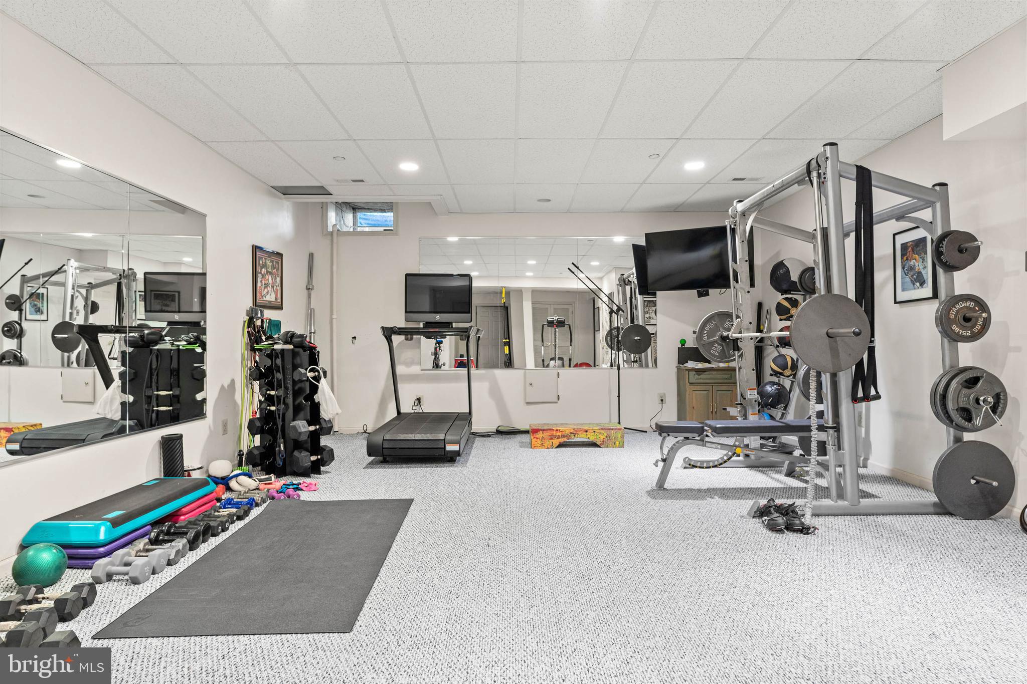 1347 Fording Brook Road Lower Gwynedd, PA 19002 - Photo 64 of 82 a view of a room with gym equipment