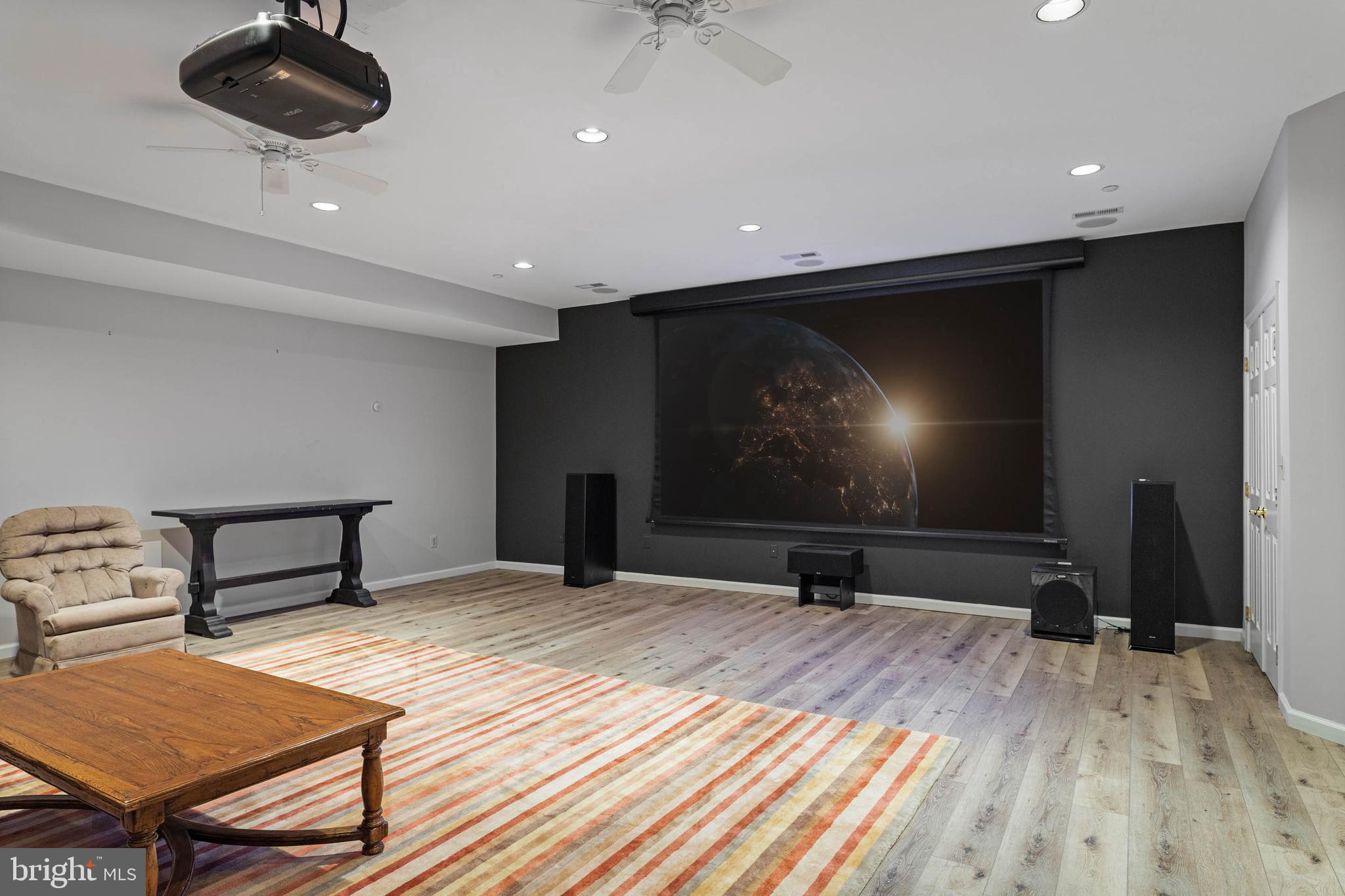 1347 Fording Brook Road Lower Gwynedd, PA 19002 - Photo 65 of 82 Lower Level Movie Room