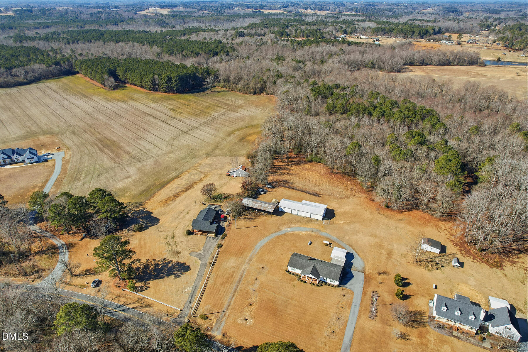 0 Bailey Road Coats, NC 27521 - Photo 8 of 13 an aerial view of a house with a yard