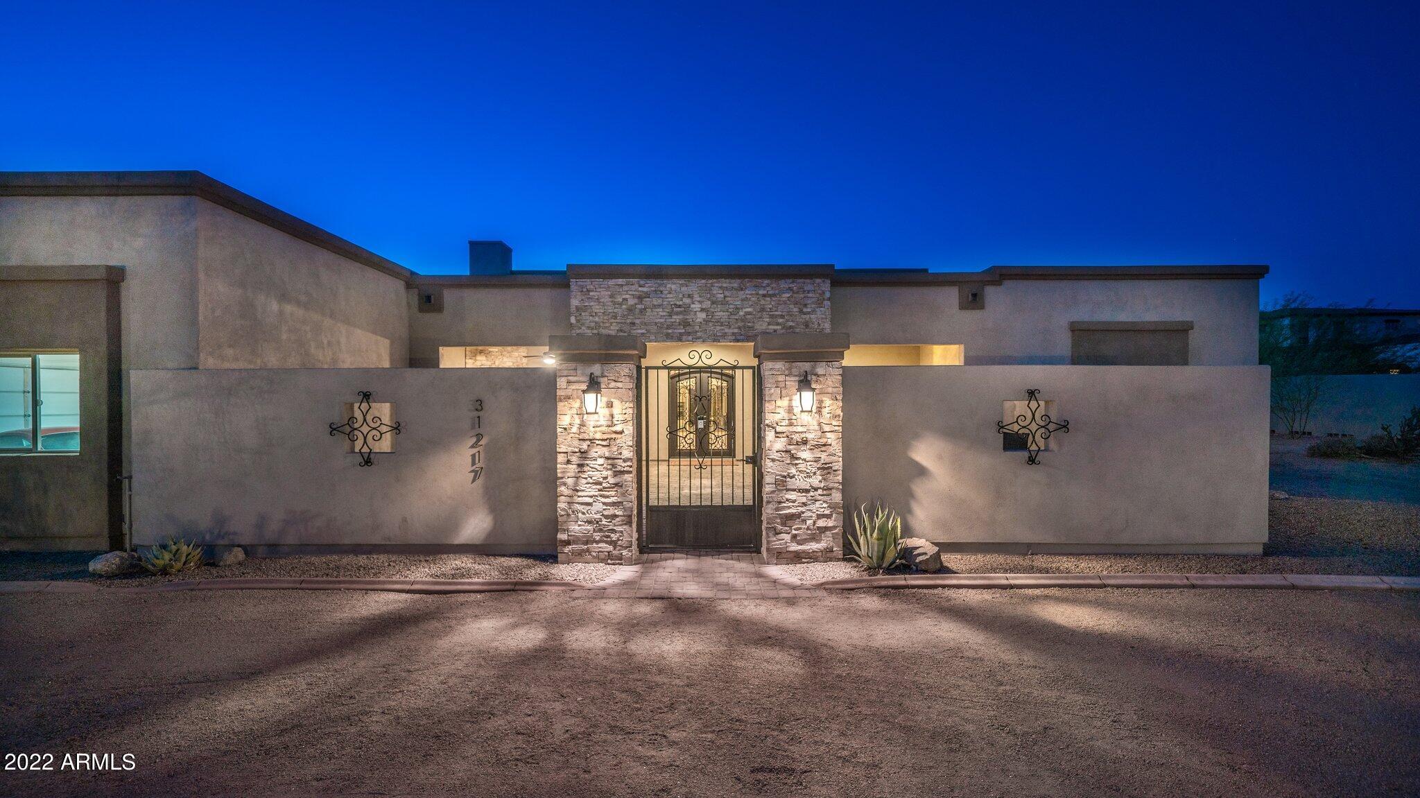 31217 North Ranch Road Cave Creek, AZ 85331 - Photo 22 of 77 Gated Courtyard Entry!