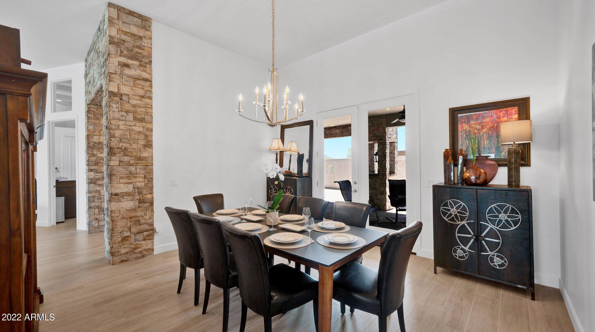 31217 North Ranch Road Cave Creek, AZ 85331 - Photo 54 of 77 Elegant Dining Space opens to patio