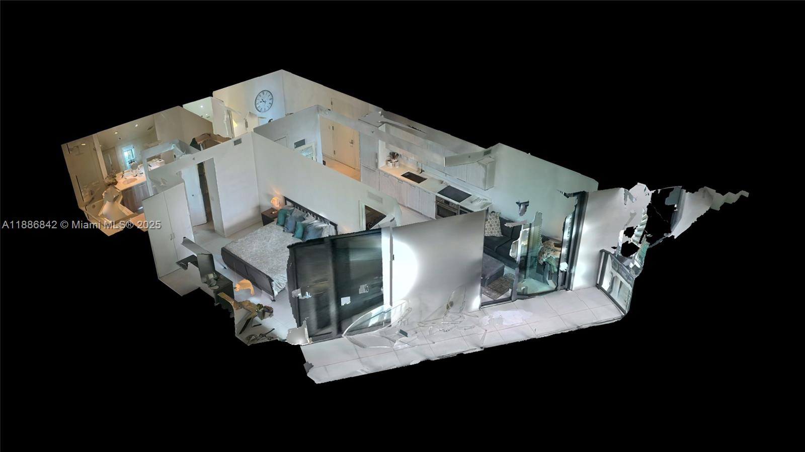 501 Northeast 31st Street, Unit 2007 Miami, FL 33137 - Photo 20 of 25 an aerial view of a house with table and chairs