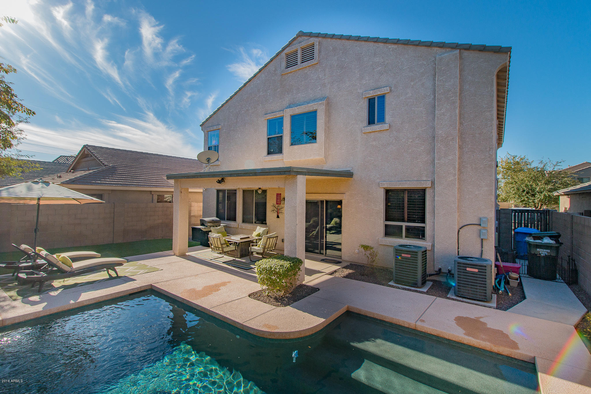 2636 East Jj Ranch Road Phoenix, AZ 85024 - Photo 24 of 39 24) BACK OF HOME