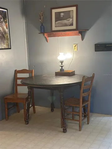 a view of a workspace with furniture