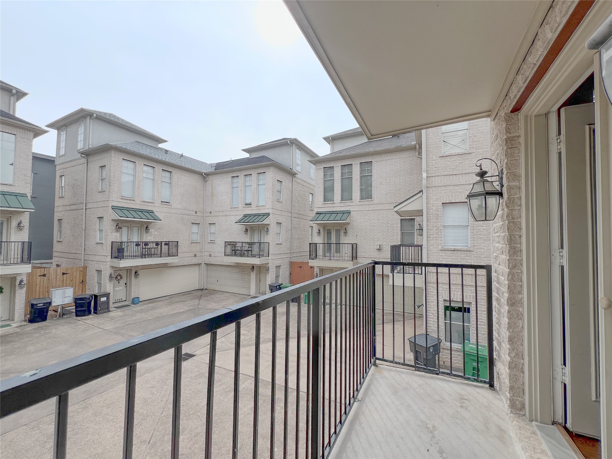 2201 Austin Street Houston, TX 77002 - Photo 15 of 25 a view of a street from a balcony