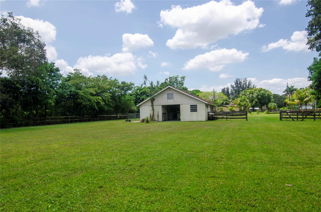 1765 Southwest 112th Avenue Davie, FL 33325 - Photo 35 of 56 Back Lot with Horse Barn