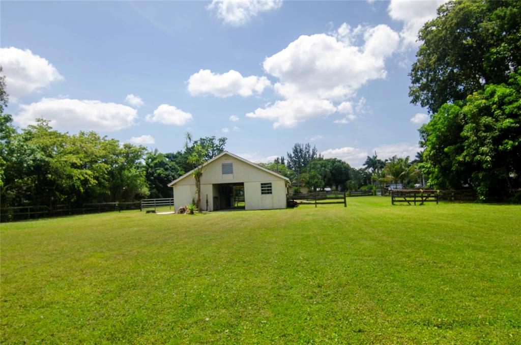 1765 Southwest 112th Avenue Davie, FL 33325 - Photo 51 of 56 Back Lot with Horse Barn