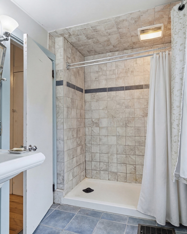 118 North Leverett Road Leverett, MA 01054 - Photo 14 of 26 a bathroom with a shower and a sink