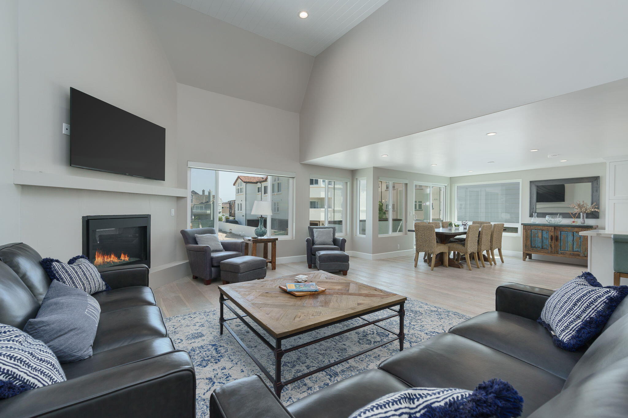 5235 Sealane Way Oxnard, CA 93035 - Photo 9 of 53 a living room with furniture fireplace and flat screen tv