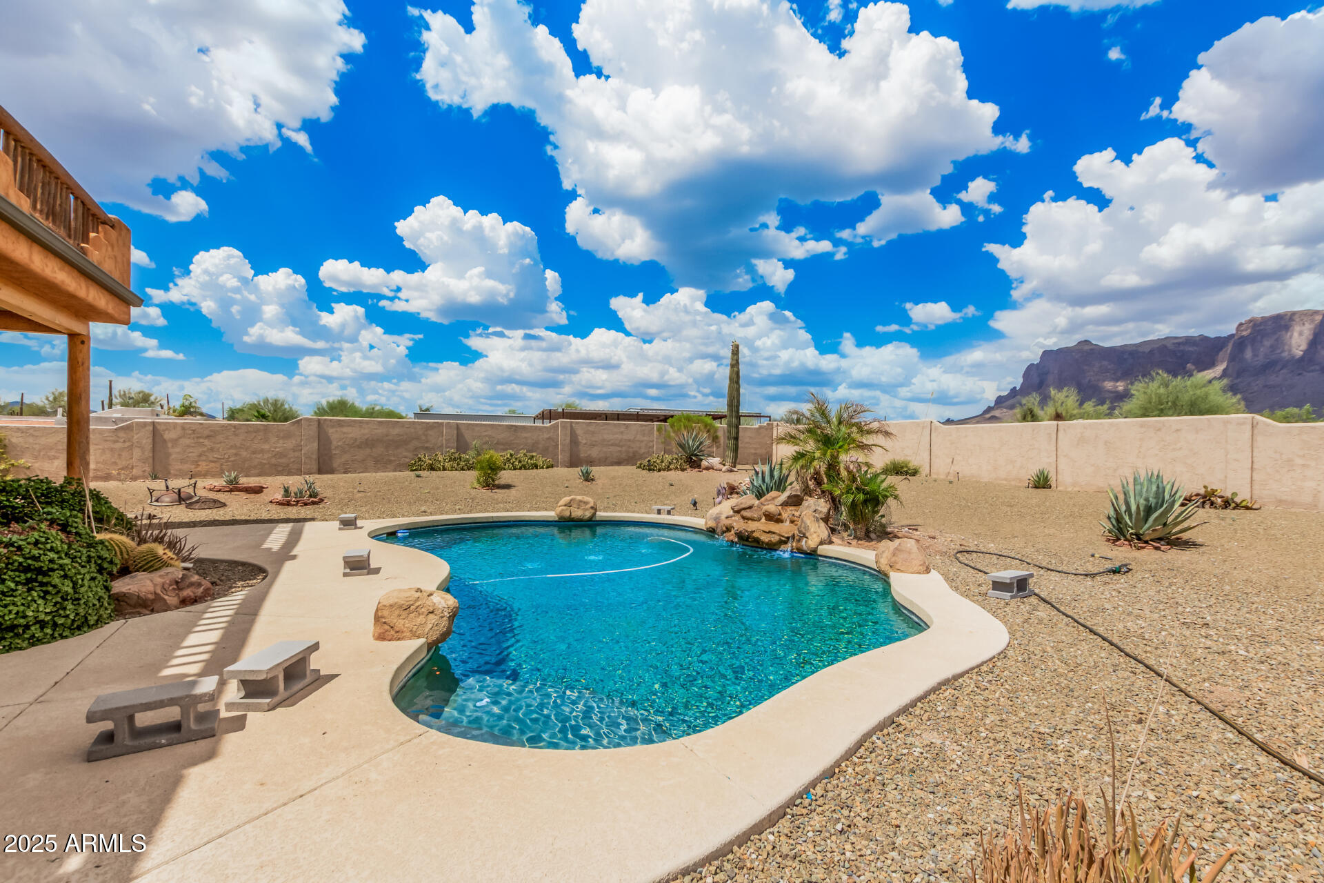 1025 North Boyd Road Apache Junction, AZ 85119 - Photo 36 of 60 a view of a swimming pool