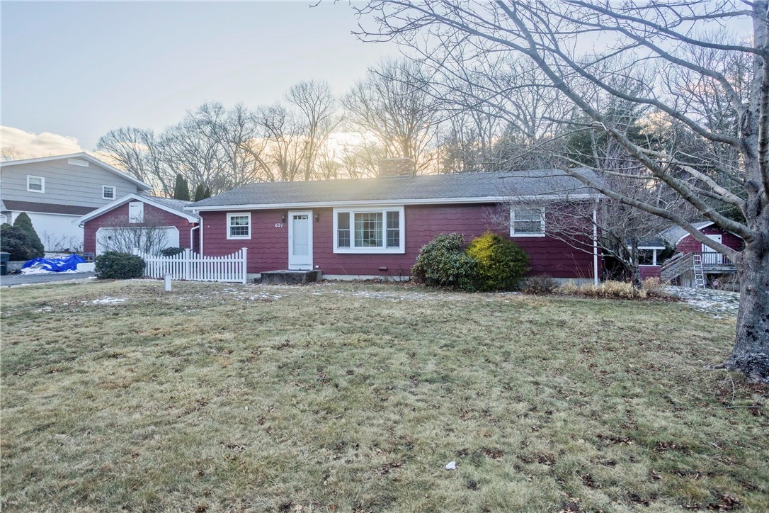 621 Black Plain Road North Smithfield, RI 02896 - Photo 3 of 30 Front Yard