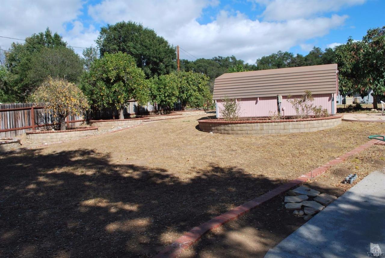486 South Rice Road Ojai, CA 93023 - Photo 30 of 48 a view of a house with a yard
