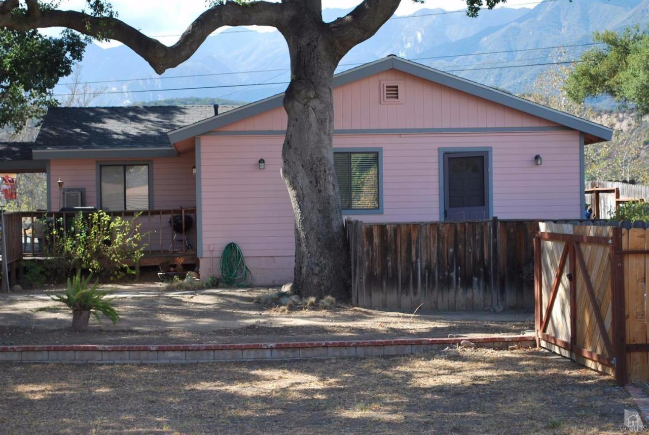 486 South Rice Road Ojai, CA 93023 - Photo 32 of 48 a front view of house with a garden