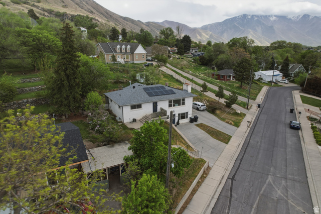 500 North 800 East Springville, UT 84663 - Photo 45 of 51 Aerial perspective of suburban area with mountains