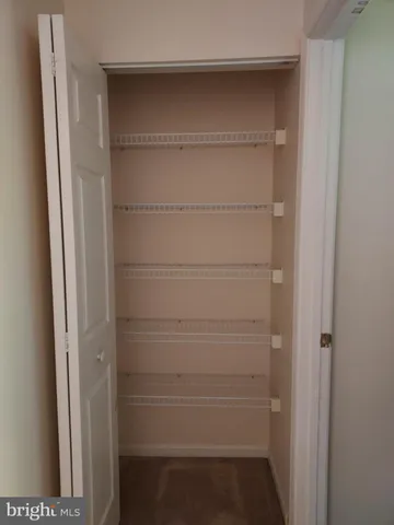 a view of walk in closet
