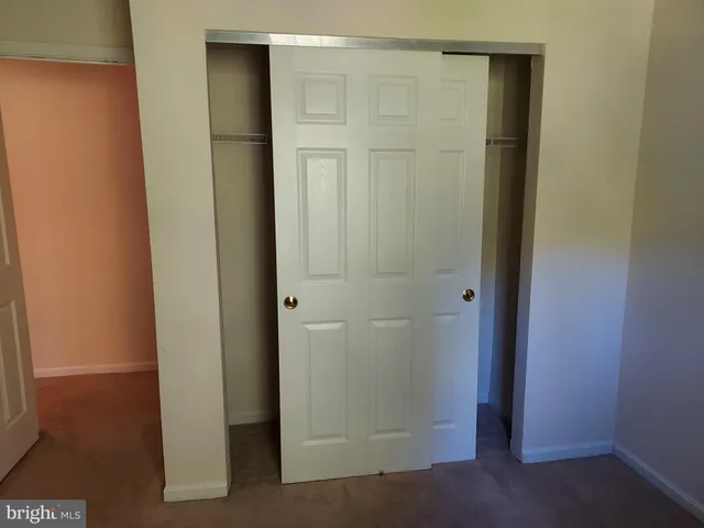 a view of closet area