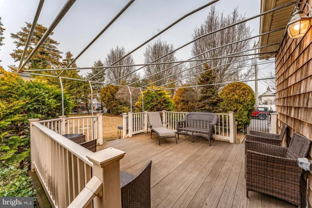 a view of balcony with couch