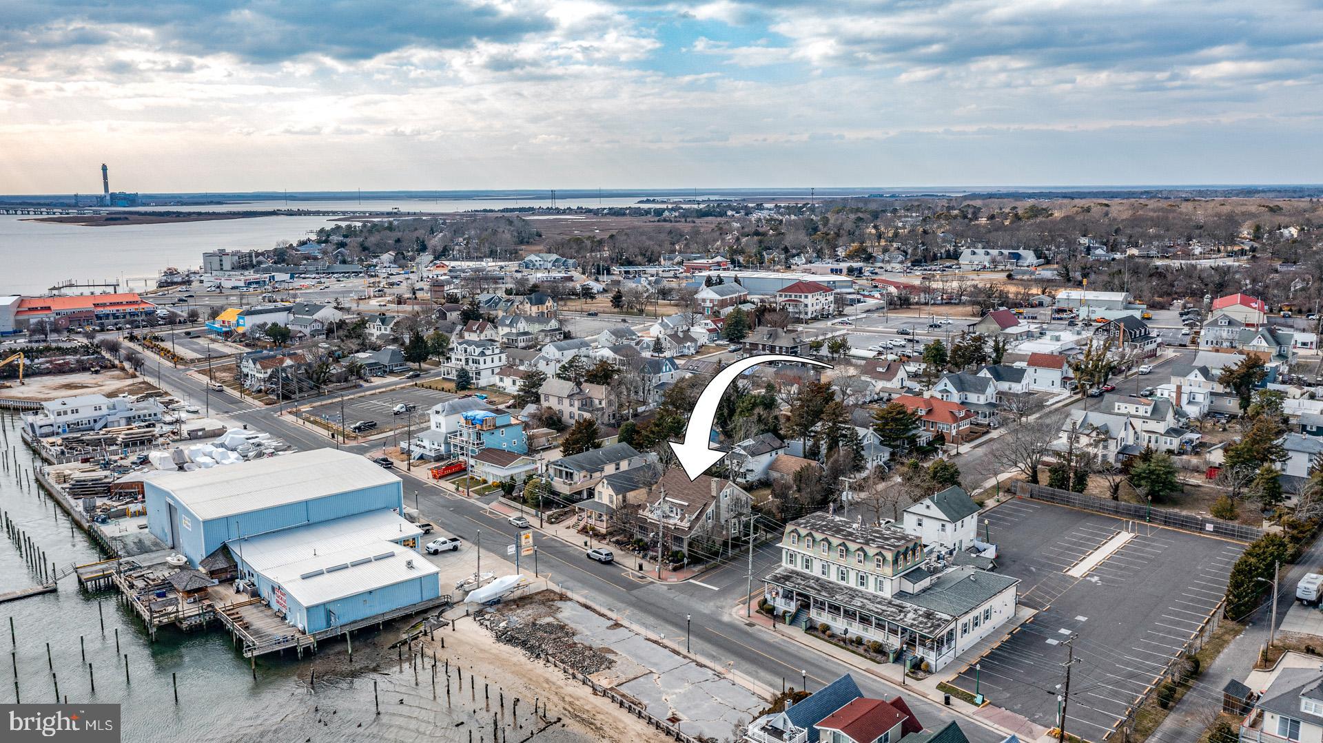 825 Bay Avenue Somers Point, NJ 08244 - Photo 35 of 37 an aerial view of a city with lots of residential buildings