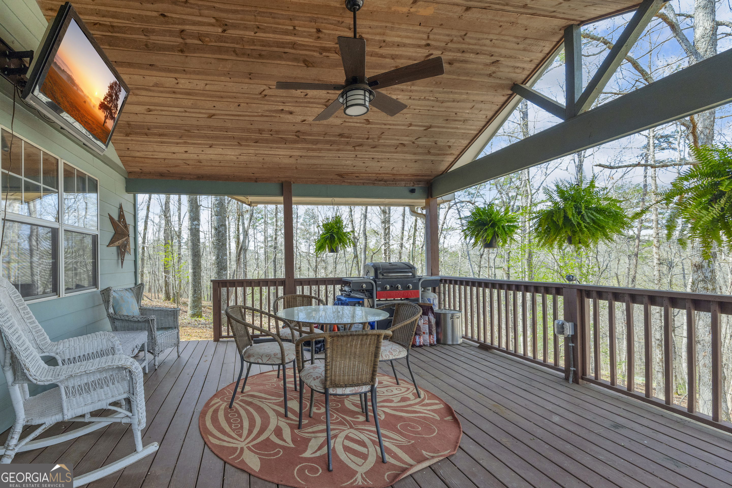 234 Old River Road Cornelia, GA 30531 - Photo 7 of 40 a view of a patio with furniture