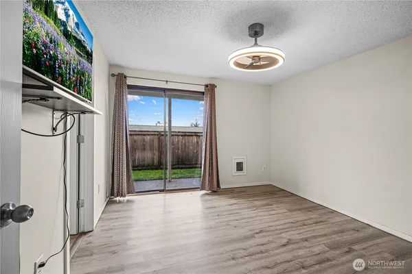 wooden floor in an empty room