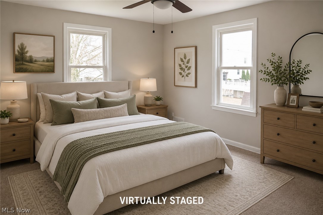 6666 Clingan Road Youngstown, OH 44514 - Photo 28 of 41 Bedroom featuring neutral wall paint and carpeted flooring