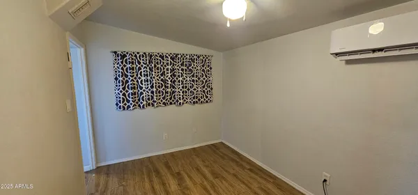 a wall with a window