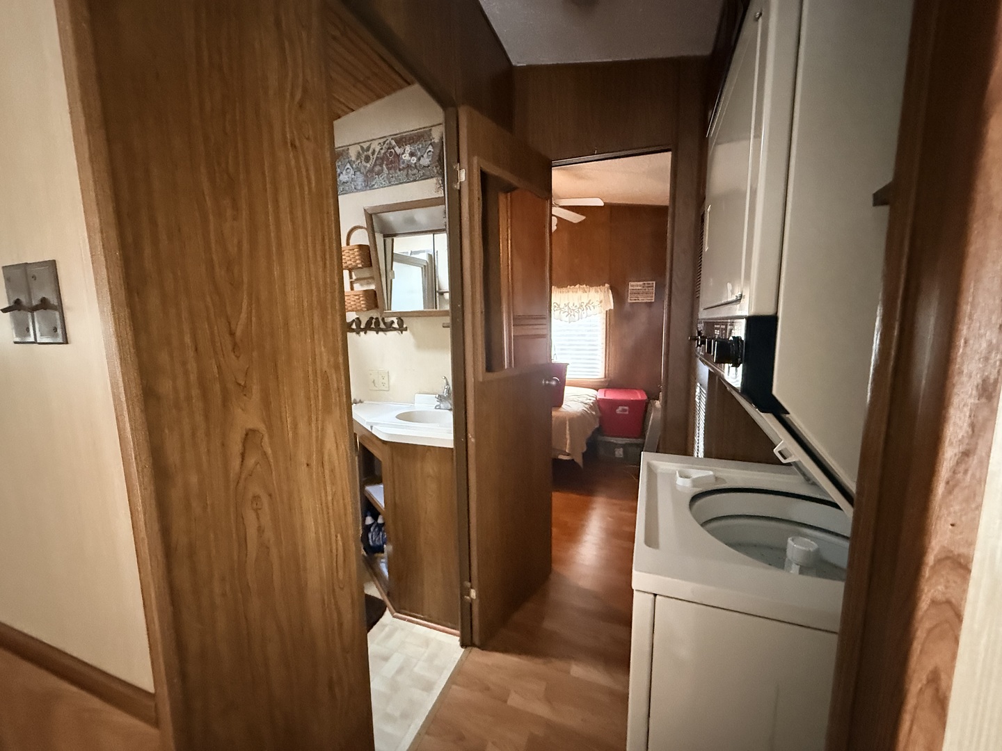 3-166 Woodhaven Lakes Sublette, IL 61367 - Photo 9 of 20 view of living room and wooden floor