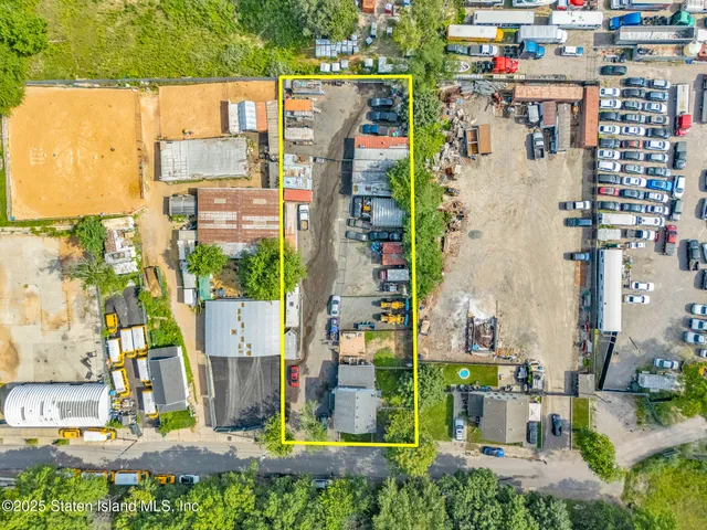 a aerial view of city