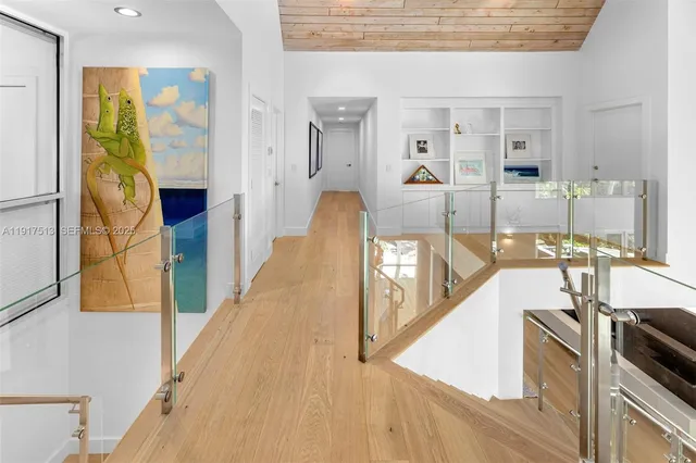 a view of a chairs and table in the patio