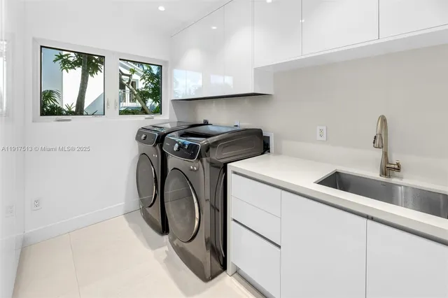 a view of a chairs and table in the patio