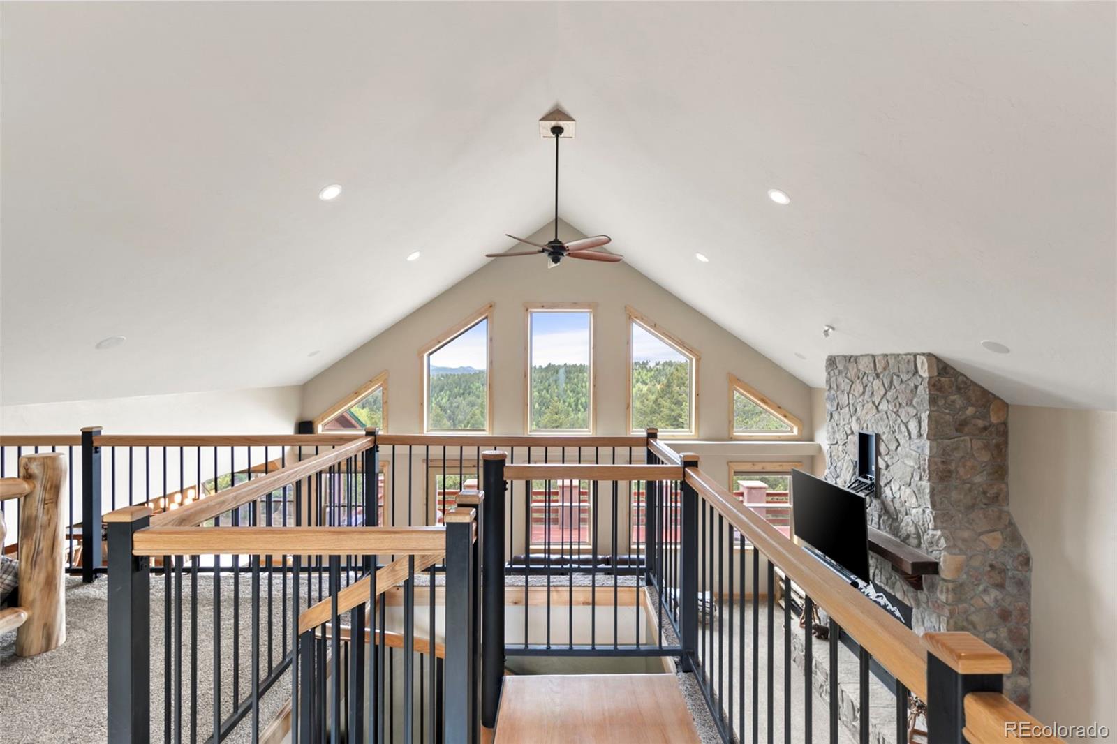 252 Running Elk Point Divide, CO 80814 - Photo 9 of 50 a view of entryway with staircase