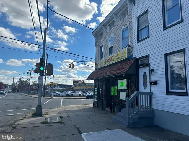 a view of a building with a porch