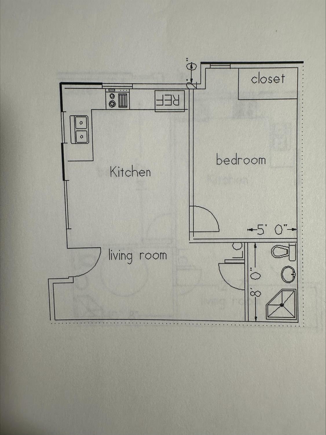 581 Garrett Road Hyampom, CA 96046 - Photo 43 of 45 a bathroom with a shower