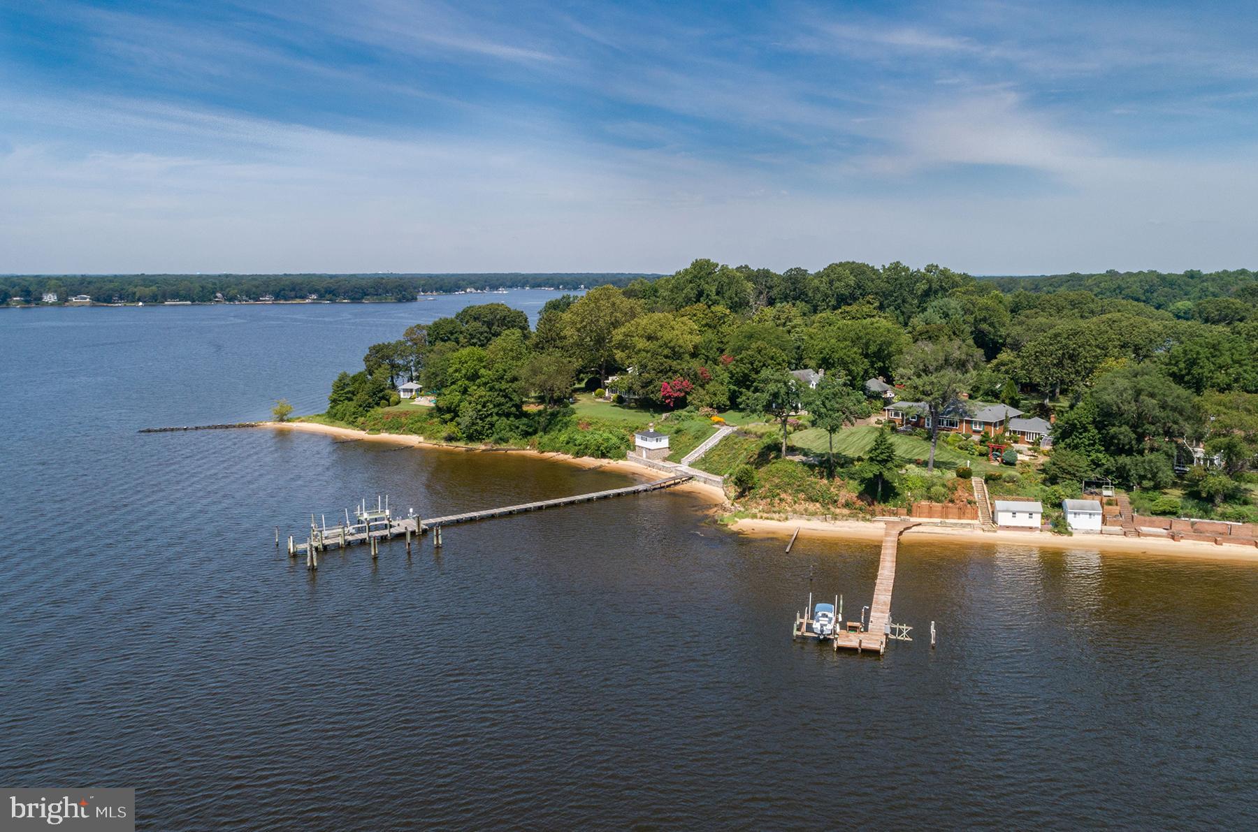 371 North Ferry Point Road Pasadena, MD 21122 - Photo 5 of 50 Point of land location