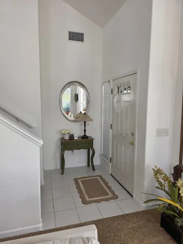 a room with entryway