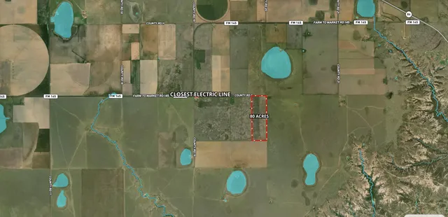 $140,000 | 80-acres County Road G, Silverton, TX 79257