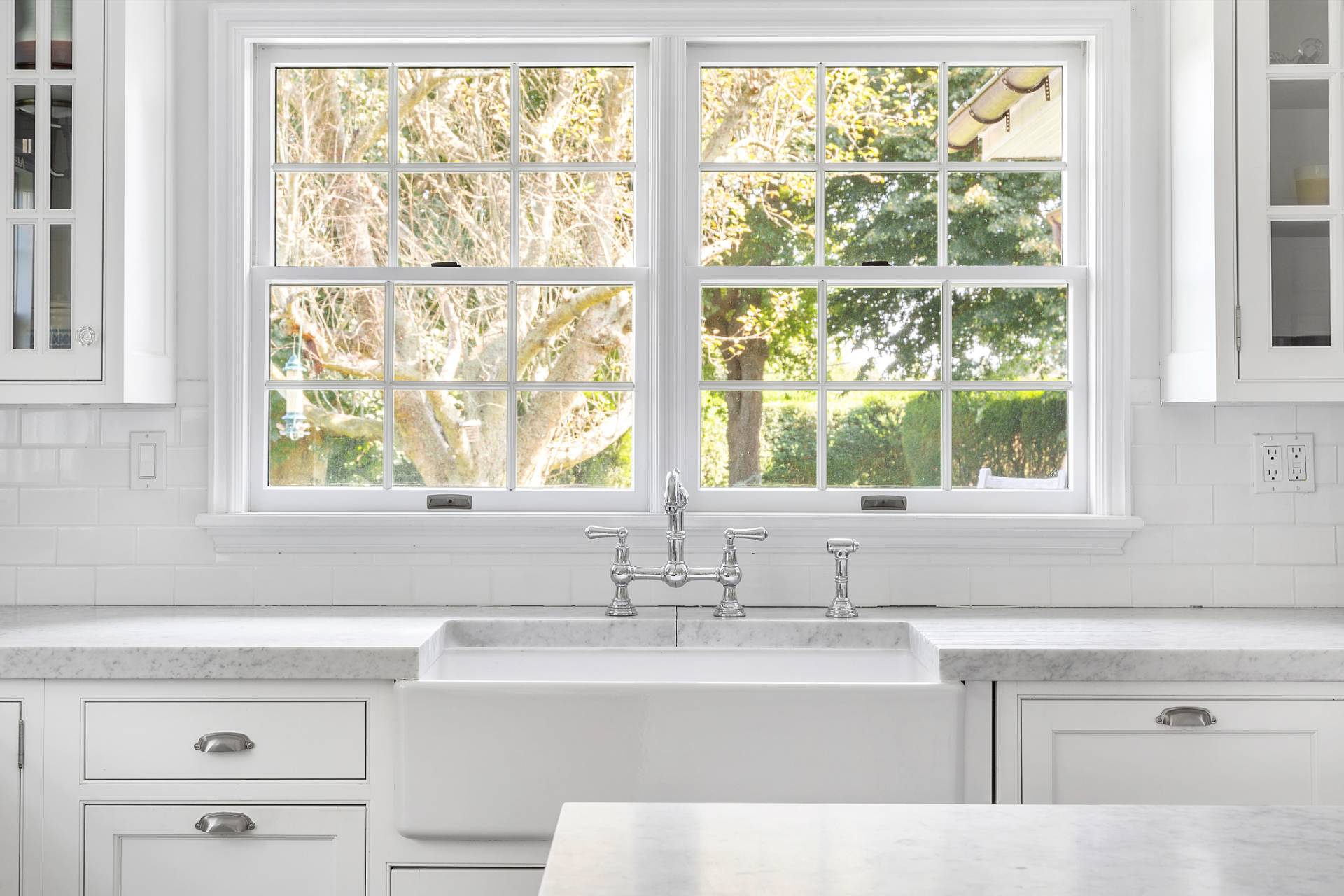 406 Hayground Road Water Mill, NY 11976 - Photo 3 of 20 a bathroom with a sink and a window