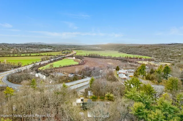 a view of an ocean and beach