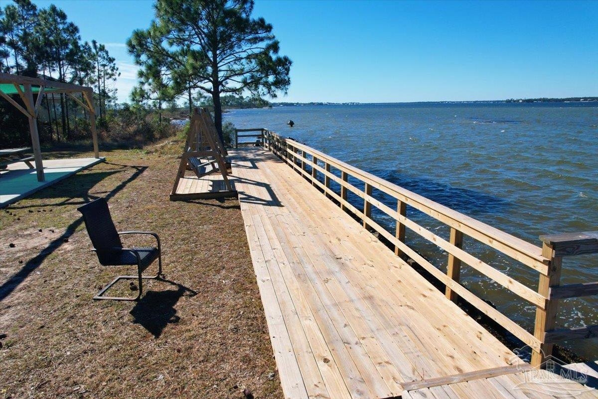 5433 North Shore Road Pensacola, FL 32507 - Photo 25 of 28 a view of outdoor space with seating area