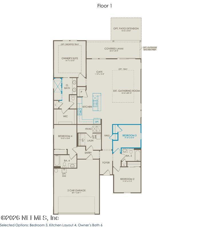 1759 Mickey Way Middleburg, FL 32068 - Photo 25 of 25 Mystique Floorplan