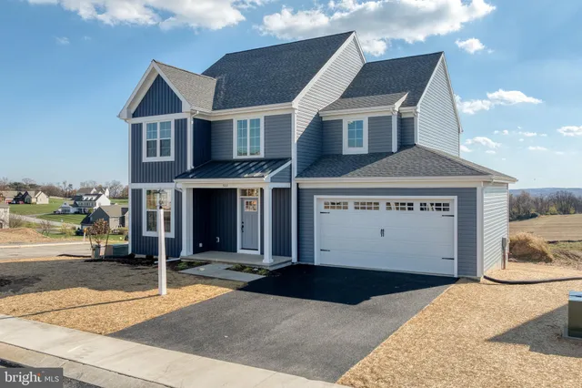 a view of a white house