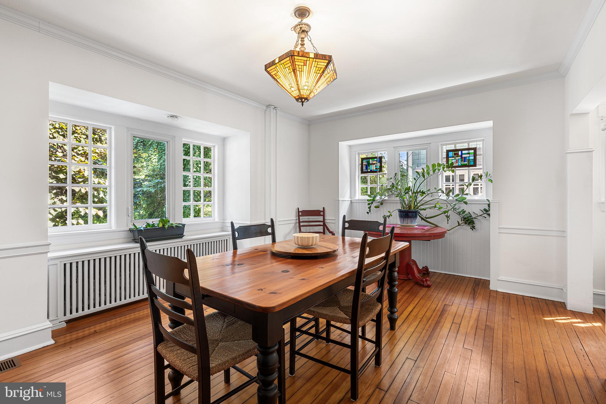 114 Simpson Road Ardmore, PA 19003 - Photo 11 of 37 a view of a dining room with furniture window and outside view