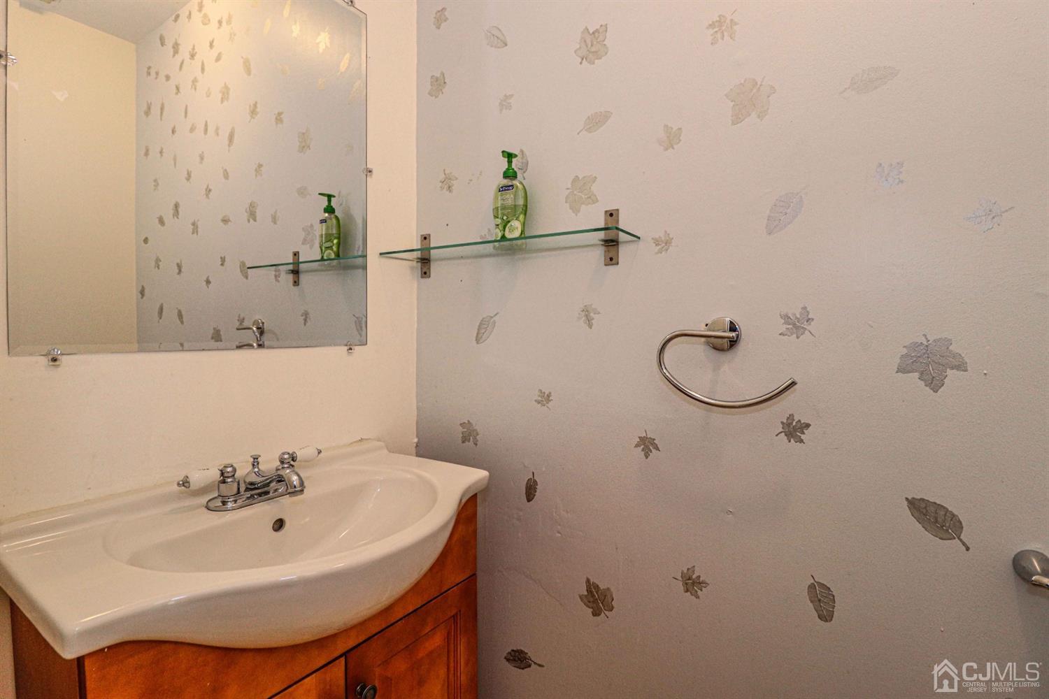 24 Redbud Road Piscataway, NJ 08854 - Photo 14 of 32 a bathroom with a sink and mirror