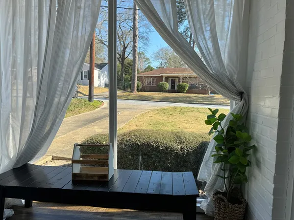 a view of an entryway