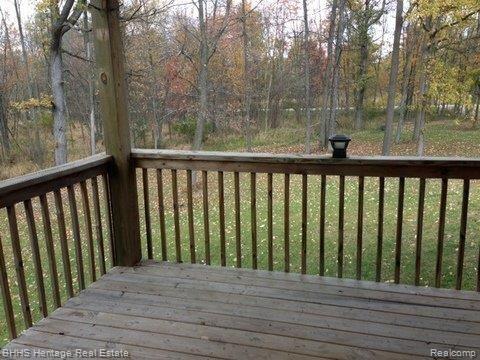 1011 West Barron Road Howell, MI 48855 - Photo 17 of 18 View from covered deck.JPG