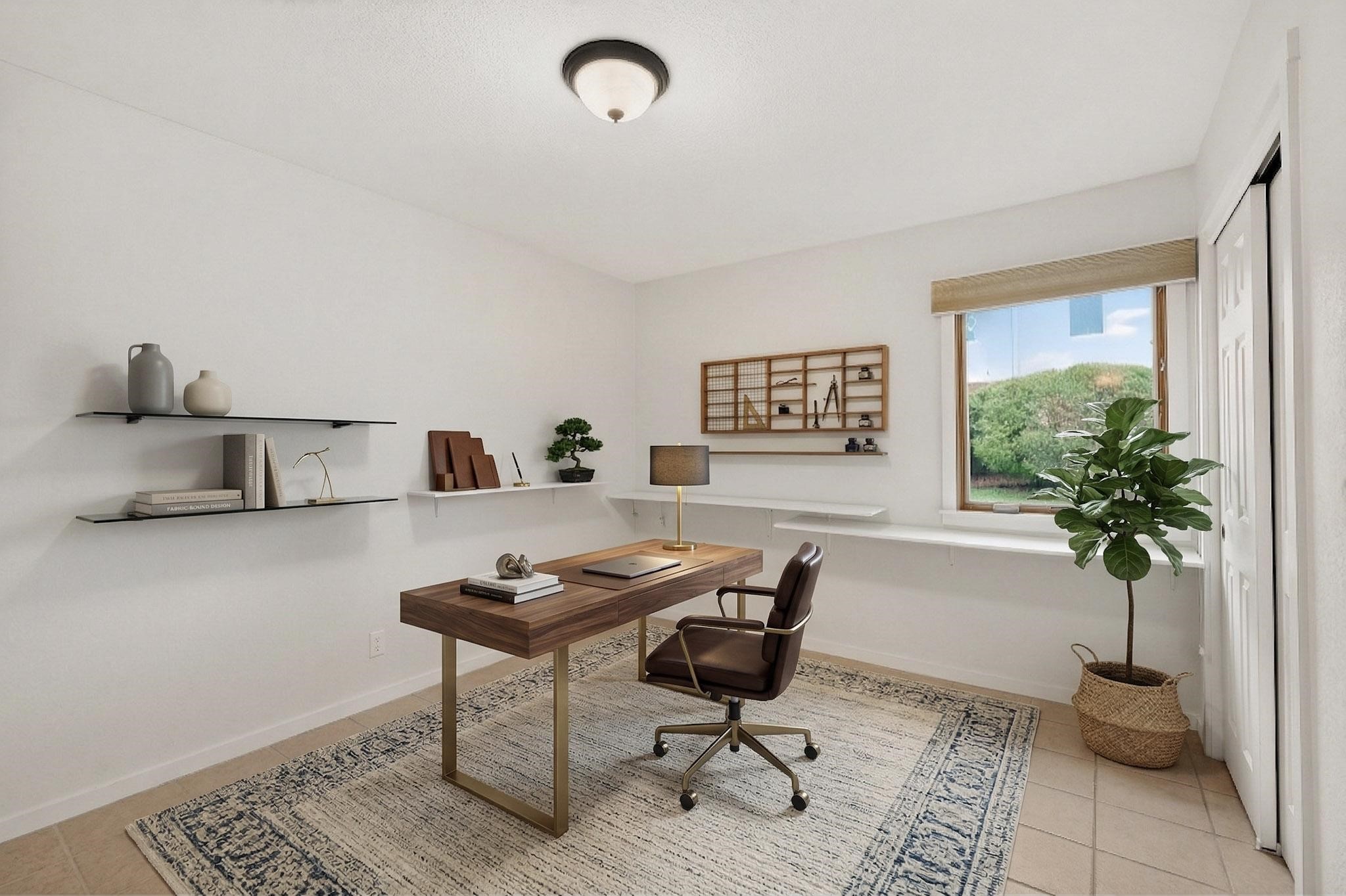 601 West San Mateo Road, Unit 27 Santa Fe, NM 87505 - Photo 6 of 27 Bedroom 3 (Virtually Staged)