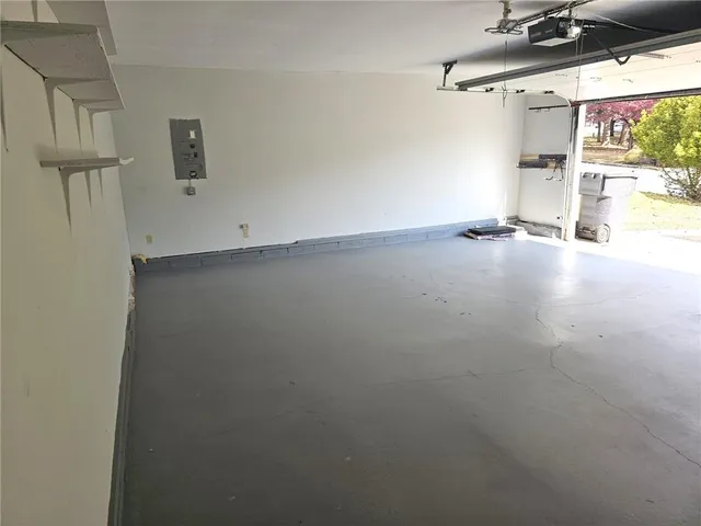 a view of water heater room