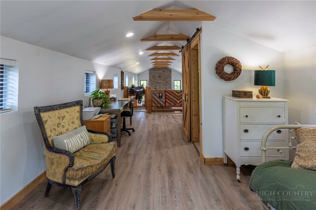 509 Grant Houck Road Todd, NC 28684 - Photo 39 of 43 a living room with furniture and wooden floor